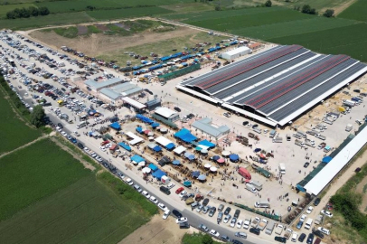 İnegöl Modern Hayvan Pazarı Bu Bayramda da Beklentileri Karşıladı