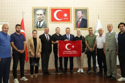 Iğdır Üniversitesi'ne TÜGŞAV'dan ziyareti