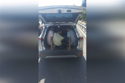 Sakarya'da 9 kaçak göçmen yakalandı