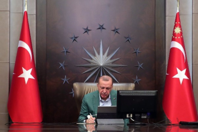Cumhurbaşkanı Erdoğan, Mısır Cumhurbaşkanı es-Sisi ile görüştü