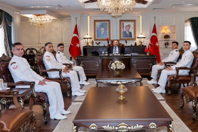 Sahil Güvenlik Komutanlığı'ndan, Vali Köşger’e ziyaret