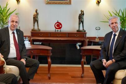 Zafer Partisi Genel Başkanı Özdağ, Başkan Yavaş'ı ziyaret etti