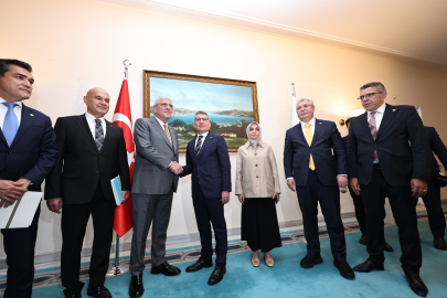 Dervişoğlu'ndan AK Parti Grup Başkanı Güler'e ziyaret