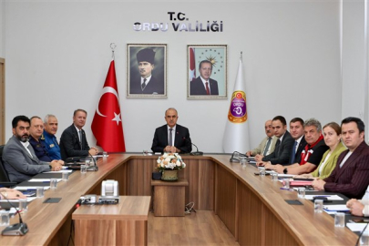 Ordu'da 15 Temmuz Demokrasi ve Milli Birlik Günü anma programı toplantısı yapıldı