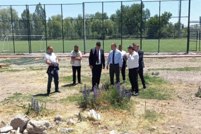 Erzurum Gençlik ve Spor İl Müdürü Çakmur'dan Pasinler’de inceleme