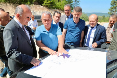 Vali Erol, Barınak, Doğal Yaşam Alanı ve Rehabilitasyon Merkezi inşaatlarını inceledi