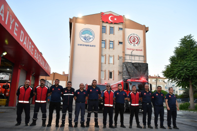Kayseri Büyükşehir'den Manisa'ya Yangınla Mücadele Desteği