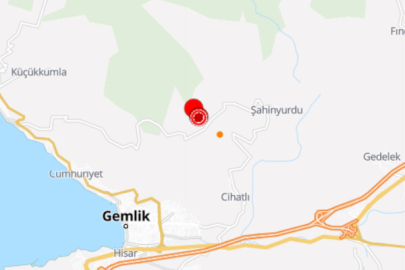 Bursa'da deprem