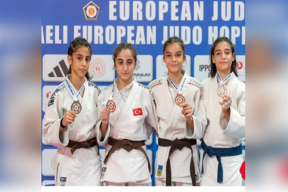 Osmangazili sporcudan Avrupa Yıldızlar Judo Kupası’nda bronz madalya