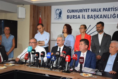CHP'den Bursa'da saha çalışması toplantısı
