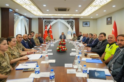 Hakkari'deki suç oranlarında düşüş değerlendirildi