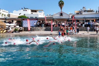 Bodrum’da Sağlık İçin Kulaçlar Atıldı