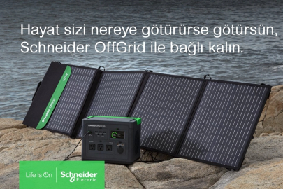 Schneider Electric'ten, Sürdürülebilir Taşınabilir Güç İstasyonu
