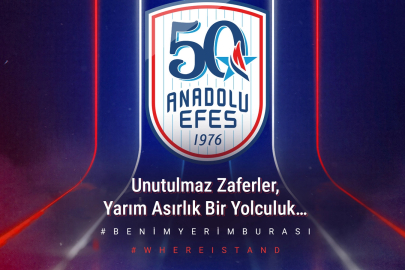 Anadolu Efes Spor Kulübü, 50. Sezonuna 50. Yıl Logosu ile Başlıyor