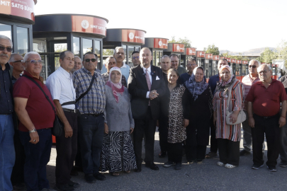 Uşak'tan simitçi esnafına 22 yeni büfe