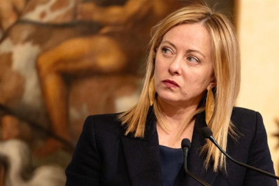 Meloni, Filistin Devlet Başkanı Abbas ile bir araya geldi