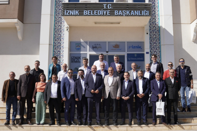 İznik'e ve Spandau'dan  kardeş şehir ziyareti