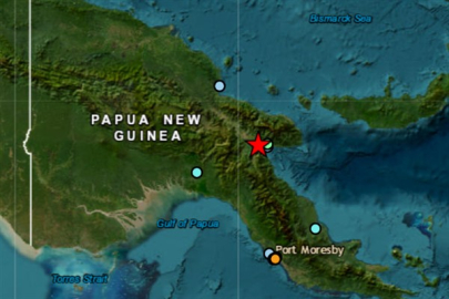 Papua Yeni Gine’de deprem