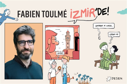 Fabien Toulmé, İZKİTAP - 6. İzmir Kitap Fuarı’nın uluslararası onur konuğu oluyor