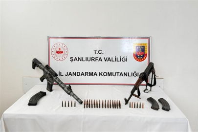 Şanlıurfa'da ruhsatsız silah operasyonu