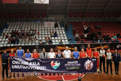 Kocaeli'nden Gazze’de şehit olan sporcular anısına basketbol müsabakası