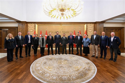 AK Parti Genel Başkan Yardımcısı Zorlu'dan Vali Aktaş'a ziyaret