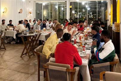 Hatayspor’da maç öncesi moral yemeği