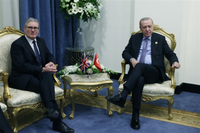 Cumhurbaşkanı Erdoğan, Birleşik Krallık Başbakanı Starmer ile görüştü