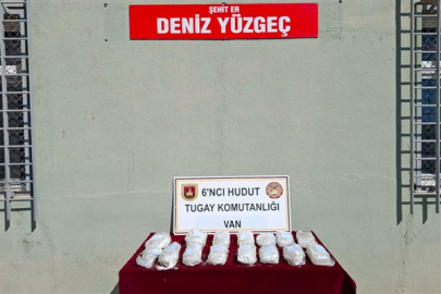 Van’da 18 kilo 544 gram uyuşturucu ele geçirildi