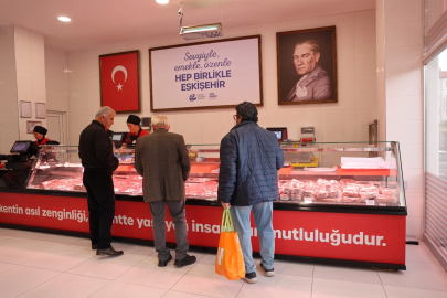 Eskişehir'de Günlük Kesim, Uygun Fiyat  Halk Et Market’te