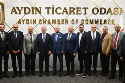 Özdağ, Aydın Ticaret Odası'nı ziyaret etti