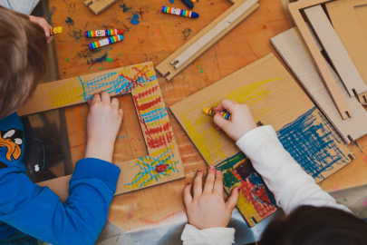 Minik Sanatseverler Borusan Contemporary’de Doğanın Renklerini Keşfediyor