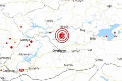 Diyarbakır'da deprem