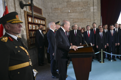 Erdoğan Türkiye Cumhuriyeti'nin 102. kuruluş yıl dönümünde konuştu