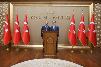 İçişleri Bakan Yardımcısı Aktaş, Kocaeli Valisi Aktaş'ı ziyaret etti