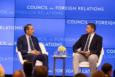 Al Sani, Gazze'deki arabuluculuk çabaları konulu oturuma katıldı