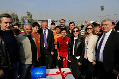 İBB Balat spor tesislerini yeniledi