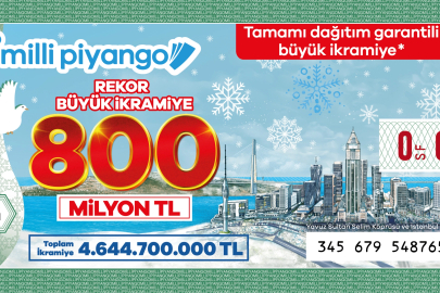 Milli Piyango Yılbaşı Özel Çekilişinde Rekor İkramiye