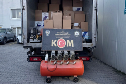 Sakarya’da kaçak tütün ve alkollü içki operasyonu