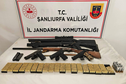 Şanlıurfa’da ''Yasa Dışı ve Ruhsatsız Silahlanmayla Mücadele'' operasyonu
