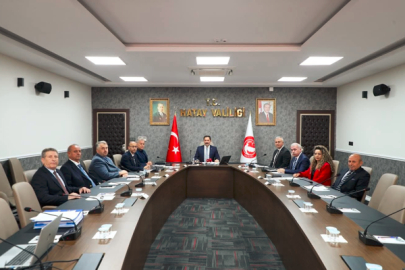 Hatay'da İl Toprak Koruma Kurulu Toplantısı yapıldı