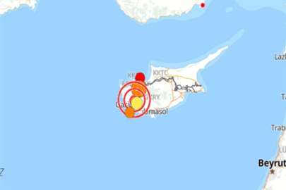 Kıbrıs Rum Kesimi'nde deprem