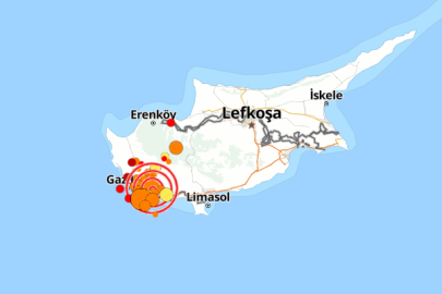 Kıbrıs Rum Kesimi'nde deprem