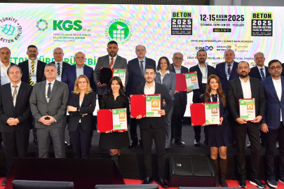 Beton Sürdürülebilirlik Konseyi (CSC) Sertifikası Alan Tesislere Sertifikaları Takdim Edildi