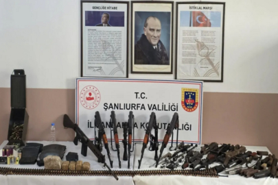 Şanlıurfa’da silah kaçakçılığı operasyonu