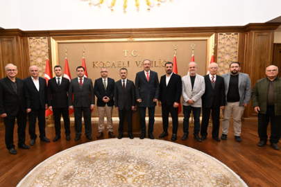 Kocaeli Aydınlar Ocağı’ndan, Vali Aktaş’a ziyaret