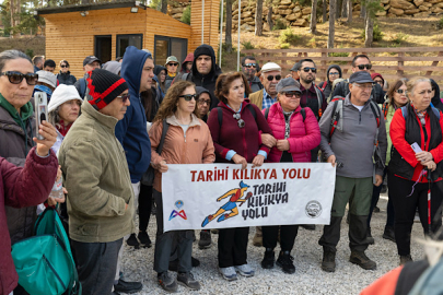 Mersin’de Tarihi Kilikya Yolu Yürüyüşü Çamlıyayla rotasında gerçekleştirildi