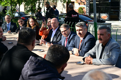 Başkan Yılmaz, Vakıf Mahallesi’ni ziyaret etti