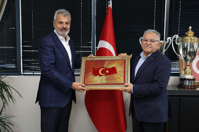 Başkan Büyükkılıç’tan Vali Masatlı ve Başkan Öntürk’e ziyaret