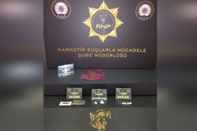 Rize’de uyuşturucu operasyonu